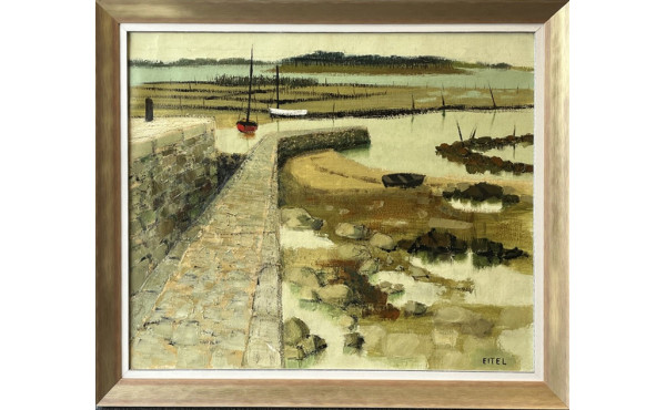 Jacques EITEL (1926-2006) "Le Golfe du M