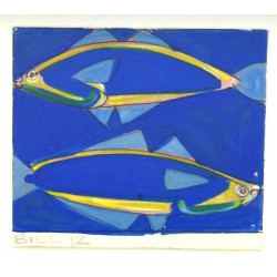 BILL (Daniel MAZE, Xxème) "Deux poissons
