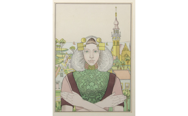 Franz Marie MELCHERS (1868-1944) "La Pha