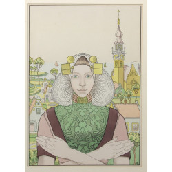 Franz Marie MELCHERS (1868-1944) "La Pha