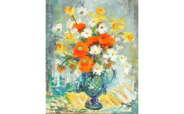 Marcel ANSELME (1925-1982) "Bouquet de f