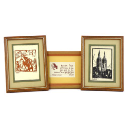 Lionel FLOCH (1895-1972) - Lot de 2 grav