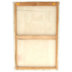 D'après Gustav KLIMT "Hygie", huile sur 