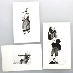 Jacques ROUQUIER (1932-2017) - Lot de 3 