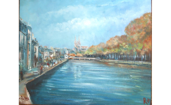 Denis PASCAL dit ROY (1959) "L'Odet vue 