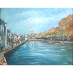 Denis PASCAL dit ROY (1959) "L'Odet vue 