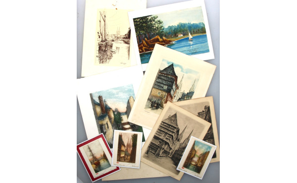 QUIMPER - Vues de Quimper - Lot comprena