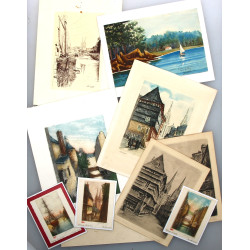 QUIMPER - Vues de Quimper - Lot comprena