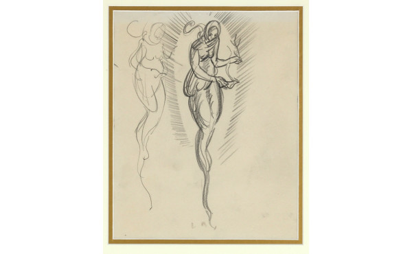 Ludovic RODO PISSARO (1878-1952) "Allégo