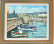 Gabriel CARADEC (1920-2004) "Concarneau,