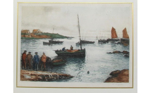 Alphonse LAFITTE (1863-1936) "Retour de 