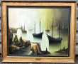 Gilbert BRIA (1933) "Bateaux de pêche pr
