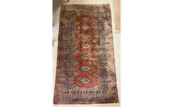 Tapis pakistanais en laine, 174 x 94 cm 