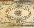 Paire de tapis en laine à décor de corbe