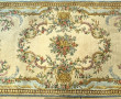 Paire de tapis en laine à décor de corbe