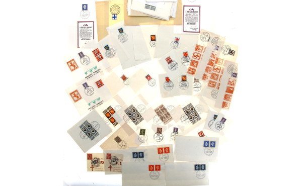 EXPOSITIONS PHILATELIQUES années 60 pour