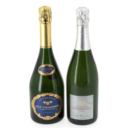 CHAMPAGNE - 2 bouteilles brut: - Champa