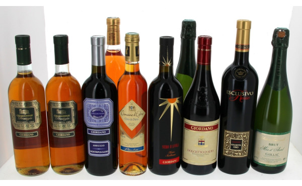 10 bouteilles comprenant 2 Chardonnay it