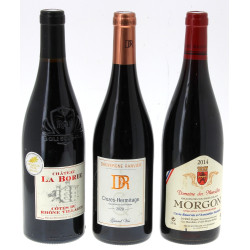 Lot de 3 B Morgon 2014 cuvée réservée à 