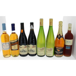 10 bouteilles comprenant 2 Cotes du Lubé