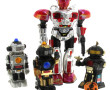 Lot de 4 robots: Commander II H. 40 cm e