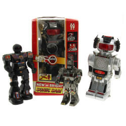 Lot de 4 robots: Sonic Sam en boite d'or