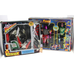 Lot de 2 robots des années 90 dans leurs