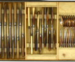 APOLLO - Ménagère en métal argenté décor