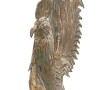 Coq décoratif en argent, poids 109,90 gr