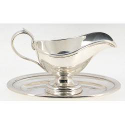 CHRISTOFLE - Saucière en métal argenté