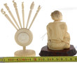 Chine Xxème - "Musicien", statuette avec