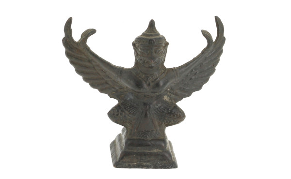 GARUDA - Petit bronze à patine sombre, f