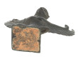GARUDA - Petit bronze à patine sombre, f