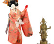 ASIE - Lot comprenant une statuette asia