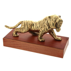 TIGRE - Sujet en laiton figurant un tigr