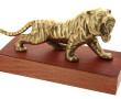 TIGRE - Sujet en laiton figurant un tigr