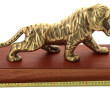 TIGRE - Sujet en laiton figurant un tigr