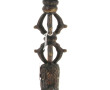 PHURBU en bronze doré. La prise surmonté