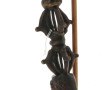 PHURBU en bronze doré. La prise surmonté