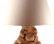 Lampe à pied en céramique terre cuite dé