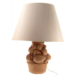 Lampe à pied en céramique terre cuite dé