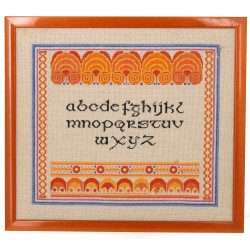 ABECEDAIRE - Abécédaire à décor bigouden