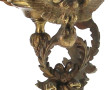 Pied de lampe forme athénienne en bronze