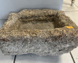 Petite auge en granit L. 34 x larg 26 x 