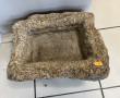 Petite auge en granit L. 34 x larg 26 x 