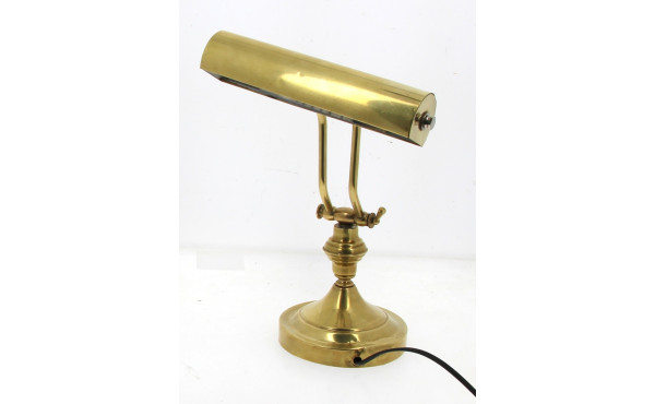 Lampe de bureau en laiton articulée mode