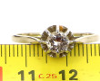 Bague solitaire diamant 0,50 ct env. mon