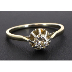 Bague solitaire diamant 0,50 ct env. mon