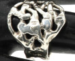 Gilbert Liblin (Xxe) - Bague en argent, 