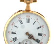 Montre de gousset en or jaune 18 carats,